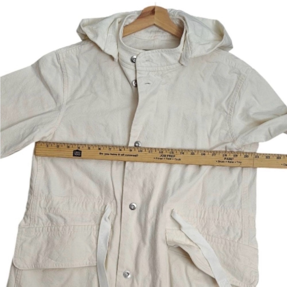 Everlane Organic Cotton Cream Trench Coat - Picture 3 of 5